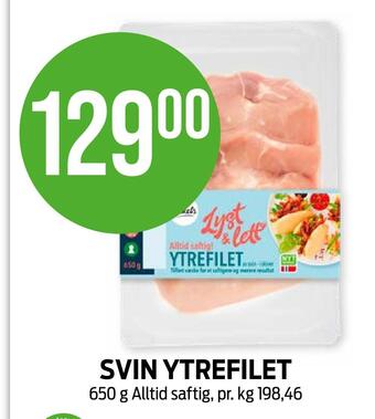 Kiwi Svin ytrefilet tilbud