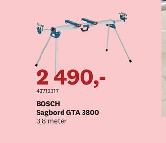 Bygger'n Bosch sagbord gta 3800 tilbud