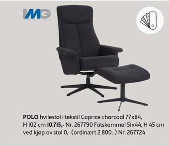 Bohus Polo hvilestol tilbud