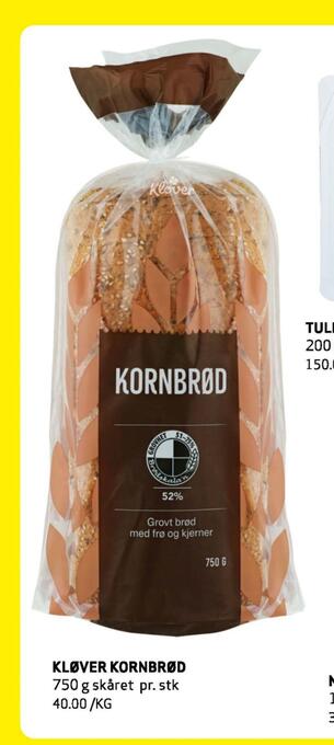 Bunnpris Kløver kornbrød tilbud