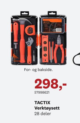Tactix verktøysett