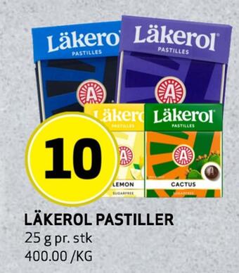 Bunnpris Lakerol pastiller tilbud