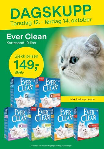 Felleskjøpet Ever clean tilbud
