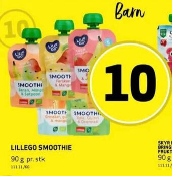 Bunnpris Lille go smoothie tilbud