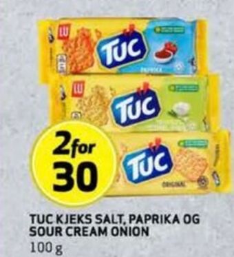 Bunnpris Lu tuc kjeks tilbud