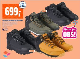Coop Obs Northpeak sko tilbud
