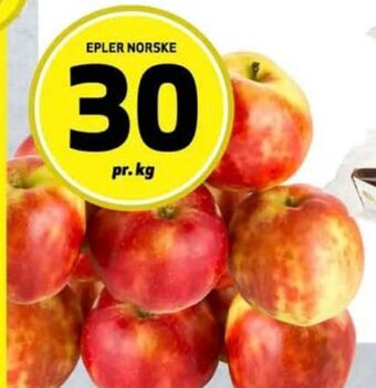 Bunnpris Ukjent epler tilbud
