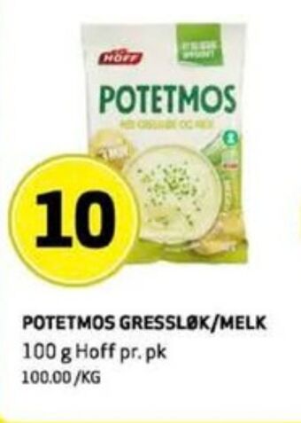 Bunnpris Hoff potetmos tilbud