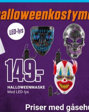 Europris Ukjent halloween pynt tilbud