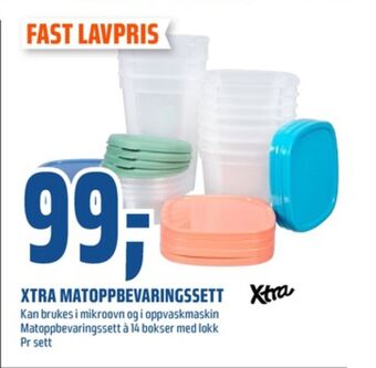 Coop Obs Xtra matoppbevaring tilbud