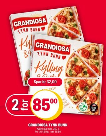 Coop Extra Grandiosa pizza tilbud