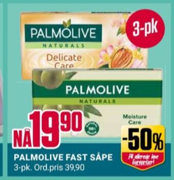 Europris Palmolive håndsåpe tilbud