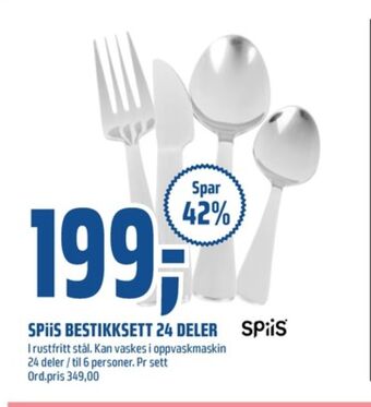 Coop Obs Spiis bestikk tilbud