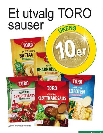 Joker Toro saus tilbud