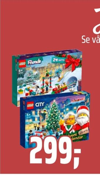 Coop Obs Lego julekalender tilbud