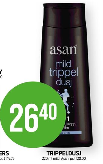 Kiwi Asan dusjsåpe tilbud