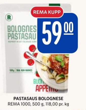 Rema 1000 Rema 1000 saus tilbud