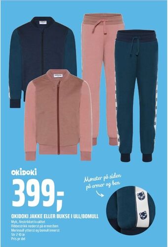 Coop Obs Okidoki jakke tilbud
