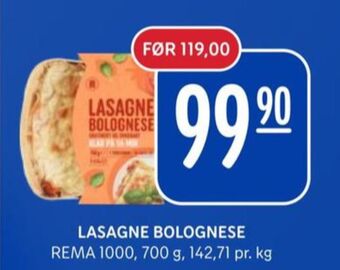 Rema 1000 Rema 1000 ferdigretter tilbud