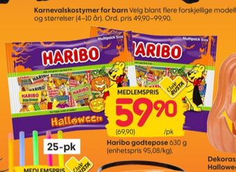 Halloween godterier