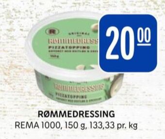 Rema 1000 Rema 1000 dressing tilbud