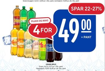Rema 1000 Grans brus tilbud