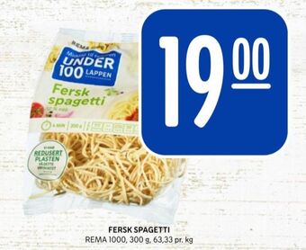 Rema 1000 Rema 1000 pasta tilbud