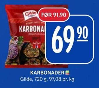 Rema 1000 Gilde karbonader tilbud