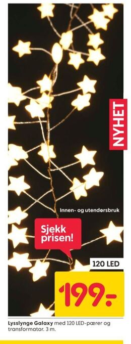Rusta Ukjent lysslynge tilbud