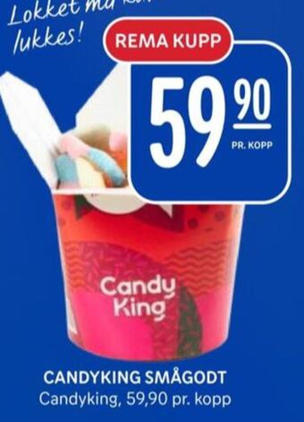Rema 1000 Candyking godterier tilbud