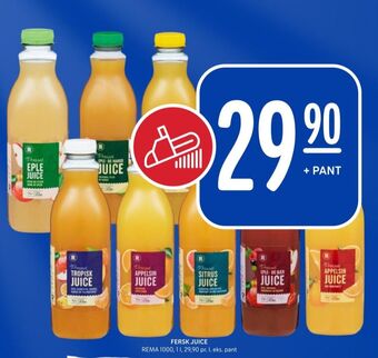 Rema 1000 Rema 1000 juice tilbud