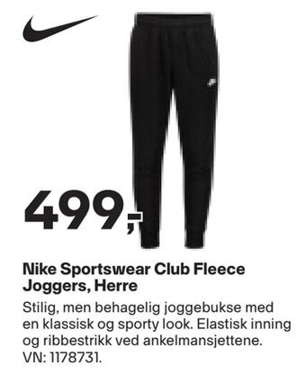 XXL Sport Nike sportswear club fleece joggers, herre tilbud