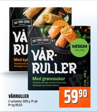 Coop Obs Vårruller tilbud