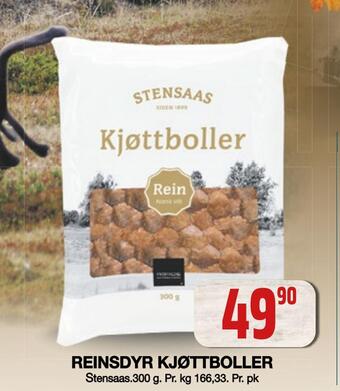 Coop Obs Reinsdyr kjøttboller tilbud