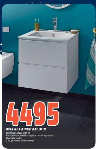 Coop Obs Duxa sara servantskap 60 cm tilbud