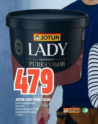 Coop Obs Jotun lady pure color tilbud