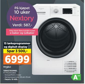 POWER Tørketrommel tilbud