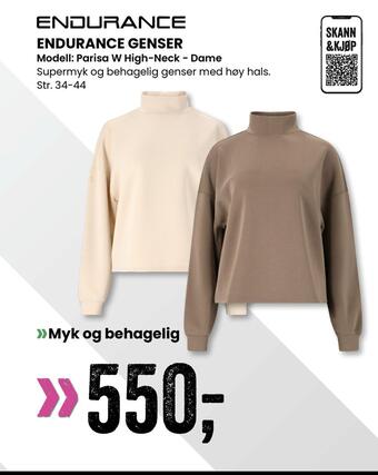 Sport Outlet Endurance genser tilbud