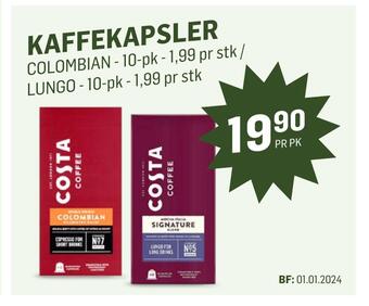 Holdbart Kaffekapsler tilbud