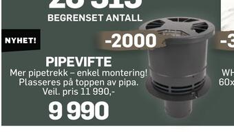 Modena Fliser Pipevifte tilbud