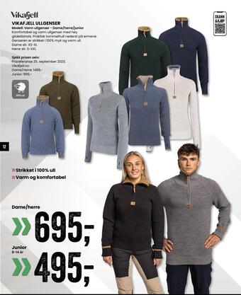 Sport Outlet Vikafjell ullgenser tilbud