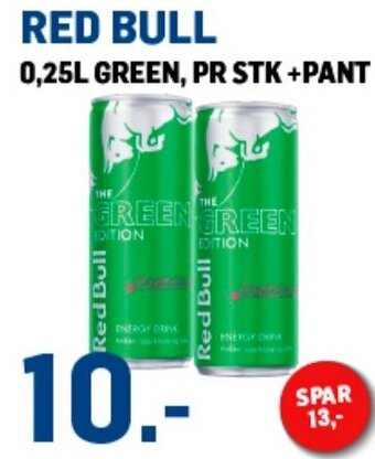 Price Lagerbutikk RED BULL tilbud