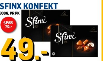 Price Lagerbutikk SFINX KONFEKT tilbud