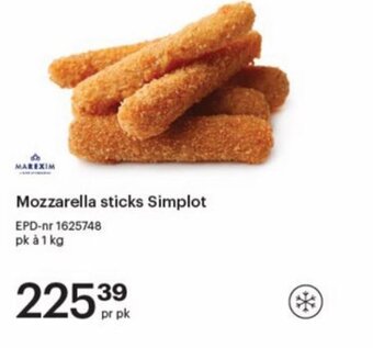 Storcash Mozzarella sticks Simplot tilbud