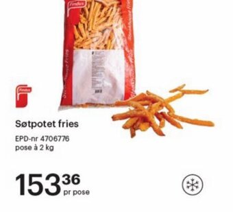Storcash Søtpotet fries tilbud