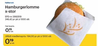 Storcash Hamburgerlomme x-stor tilbud