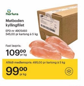 Storcash Matboden kyllingfilet tilbud