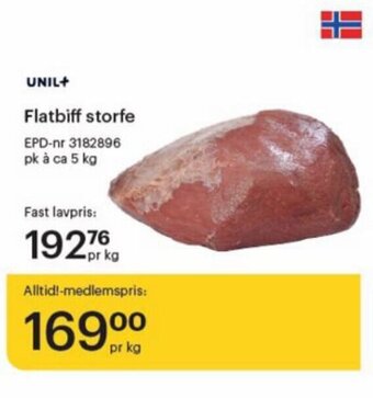 Storcash Flatbiff storfe tilbud