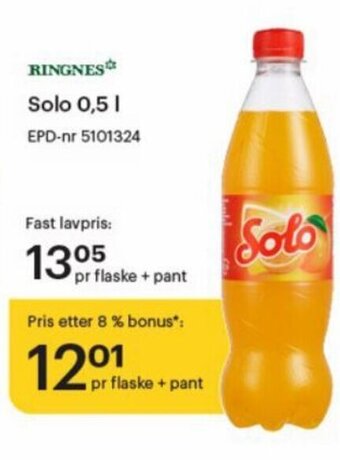 Storcash Solo 0,5 L tilbud