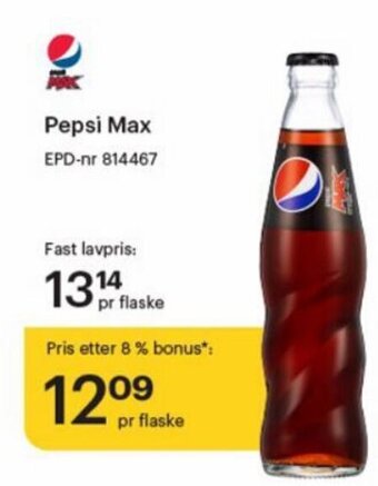 Storcash Pepsi Max tilbud